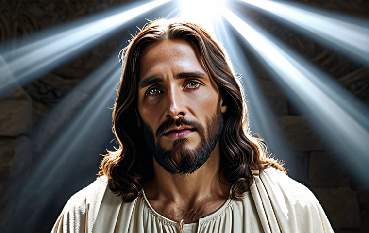 ** Jesus Christ, savior, forgiving sins, light, hope, compassionate.

**