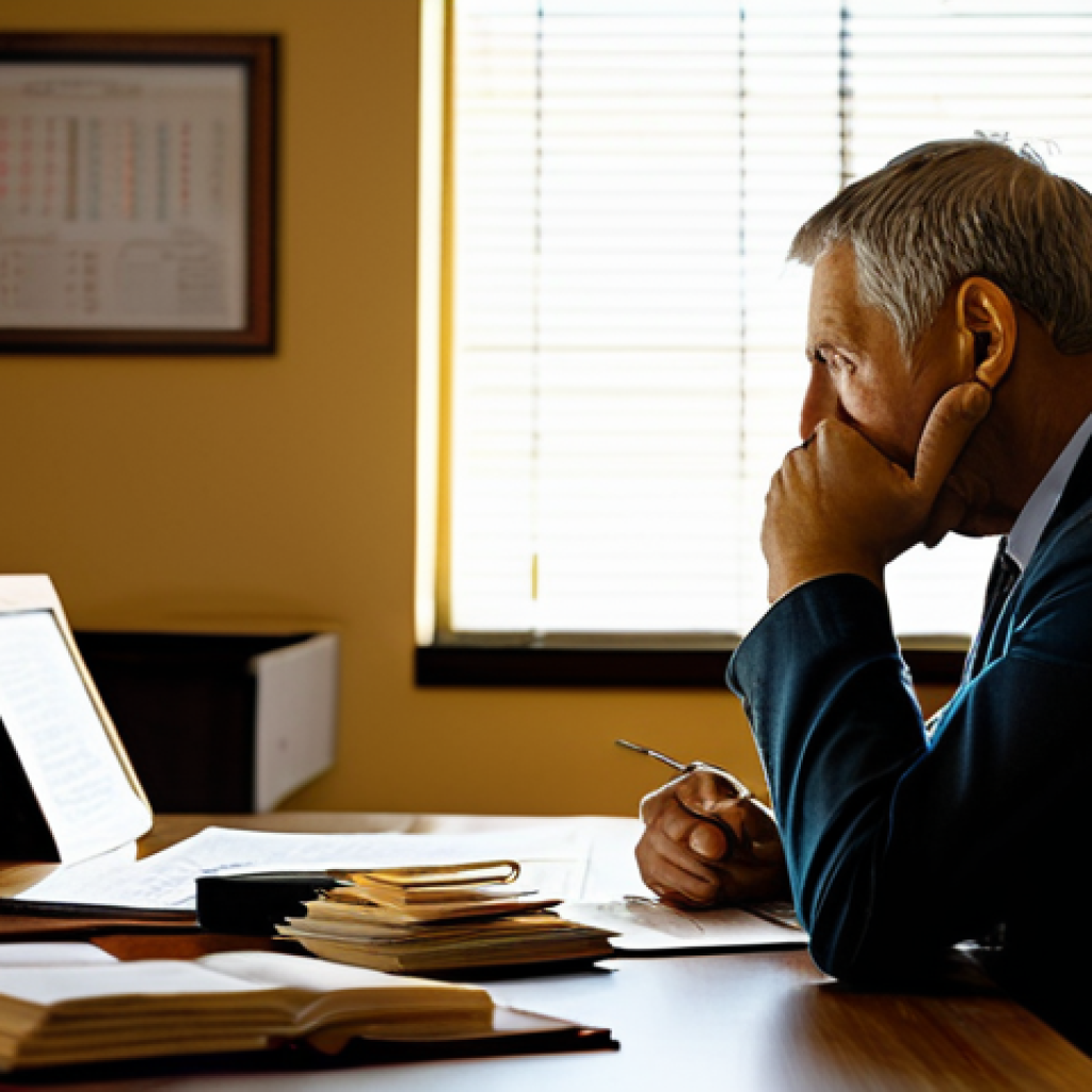 기독교와 경제 문제 - **Prompt 1: Serene Resolve Amidst Financial Storm**
    *   **Description:** A contemplative figure,...